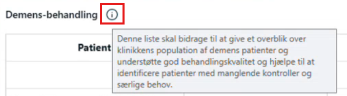 Populationsoverblik